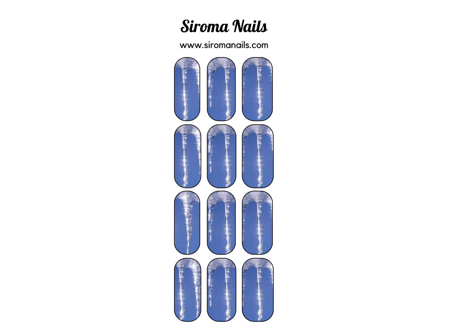 Winter Nail Decals